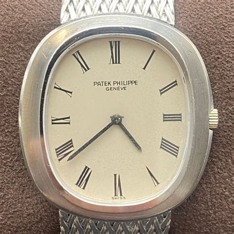 used patek philippe ellipse|Patek Philippe ellipse white gold.